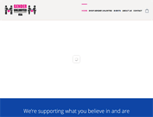 Tablet Screenshot of genderunlimited.com